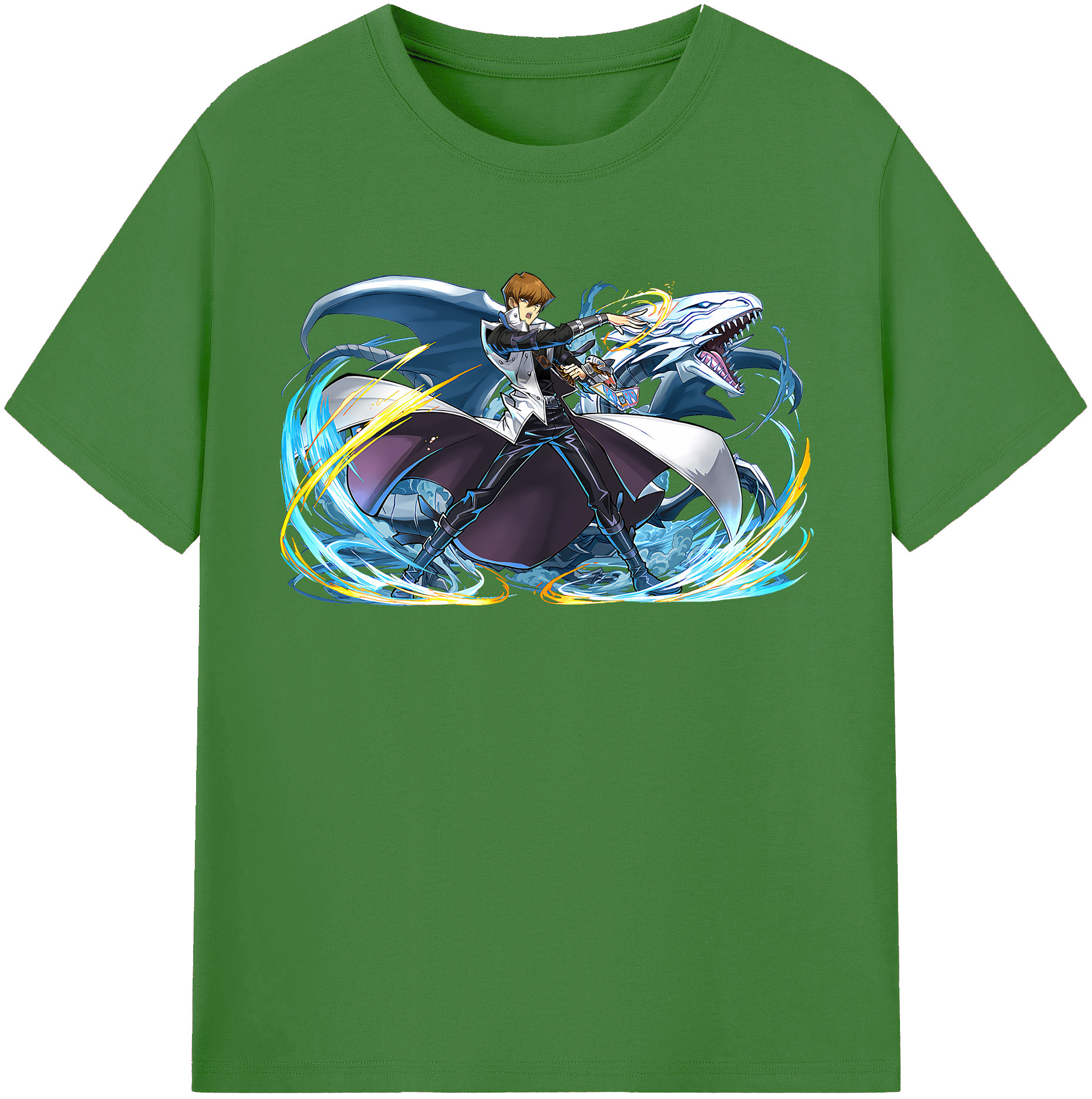 （画像用） 遊☆戯☆王 Yu-Gi-Oh! レディースカジュアルプリントTシャツ（綿100％）